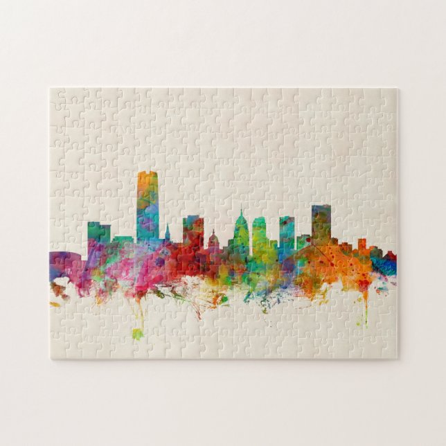 Oklahoma cityhorisontCityscape Pussel (Horisontell)