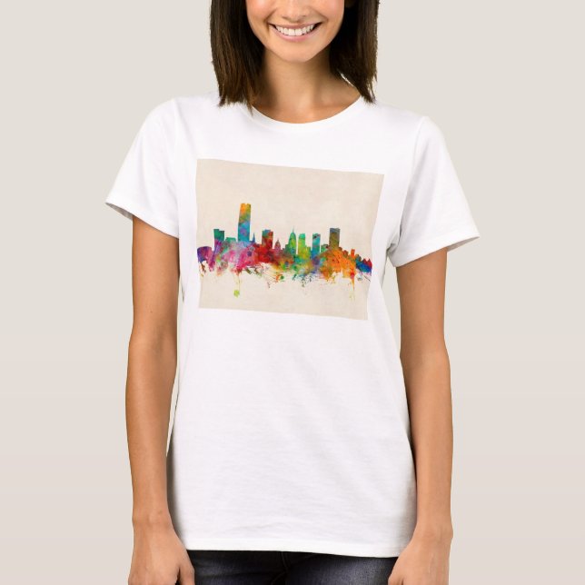Oklahoma cityhorisontCityscape Tee (Framsida)