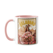 Oklahoma Cowgirl Frimärke