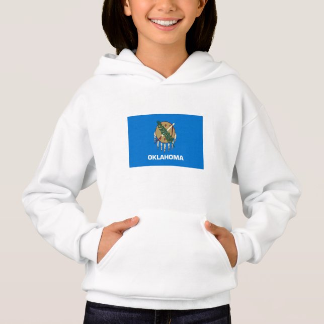 Oklahoma delstatsflagga t shirt (Framsida)