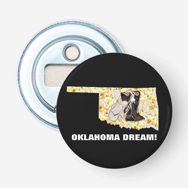 OKLAHOMA DREAM! FLASKÖPPNARE (Framsidan)