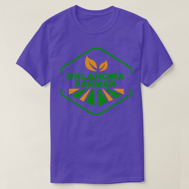 Oklahoma Farmer T Shirt (Design framsida)