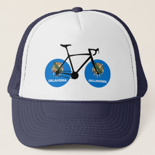 Oklahoma Flagga Cycling Keps