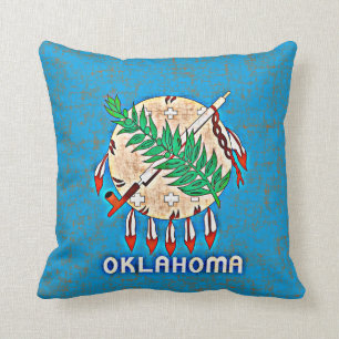 OKLAHOMA FLAGGA KUDDE
