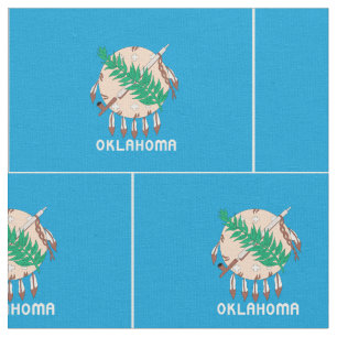 OKLAHOMA flagga - Tyg