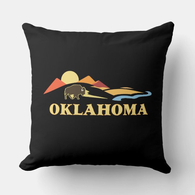 Oklahoma Förenta staterna Kudde (Framsida)