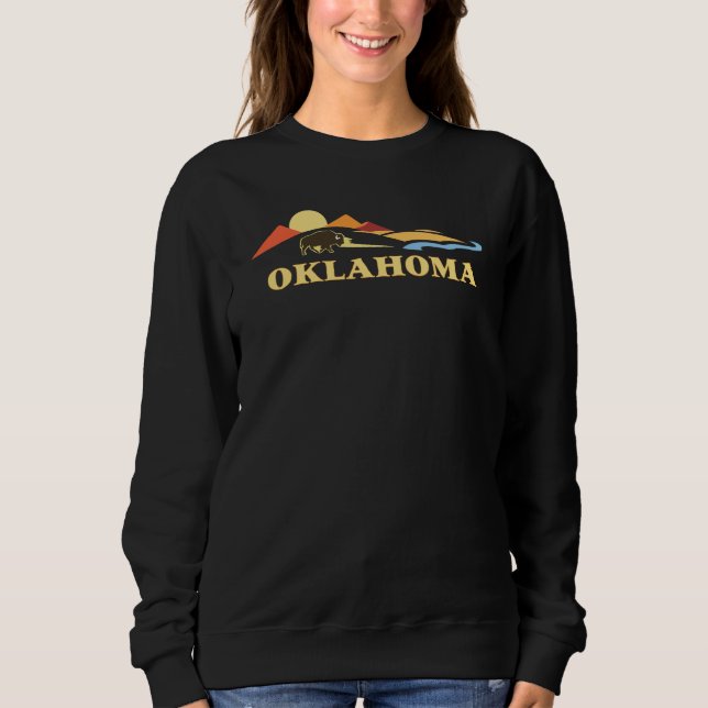 Oklahoma Förenta staterna T Shirt (Framsida)