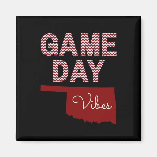 Oklahoma-fotbollens speldag Vibes faller bort tail Magnet (Framsidan)
