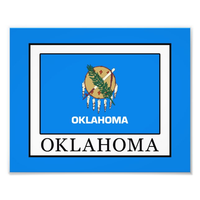 Oklahoma Fototryck (Framsidan)