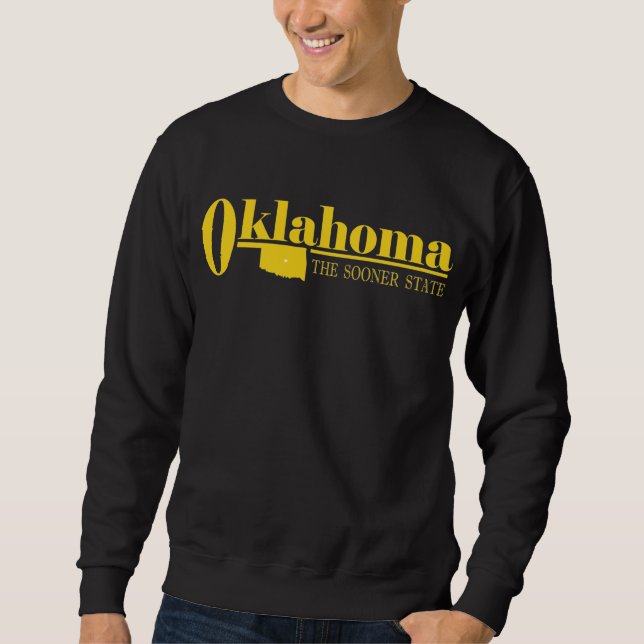 Oklahoma Guld Sweatshirt (Framsida)