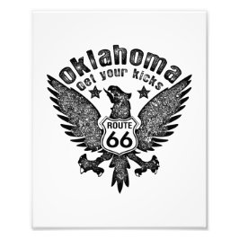 Oklahoma Hämta din känga Fototryck