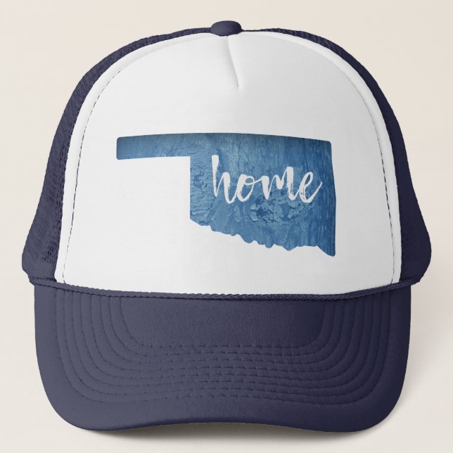 Oklahoma Hem Trästruktur Keps (Framsida)