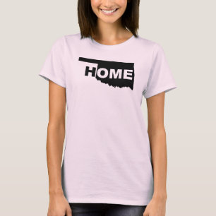 Oklahoma Hemmet Borta Från Stat T-Shirt Tees