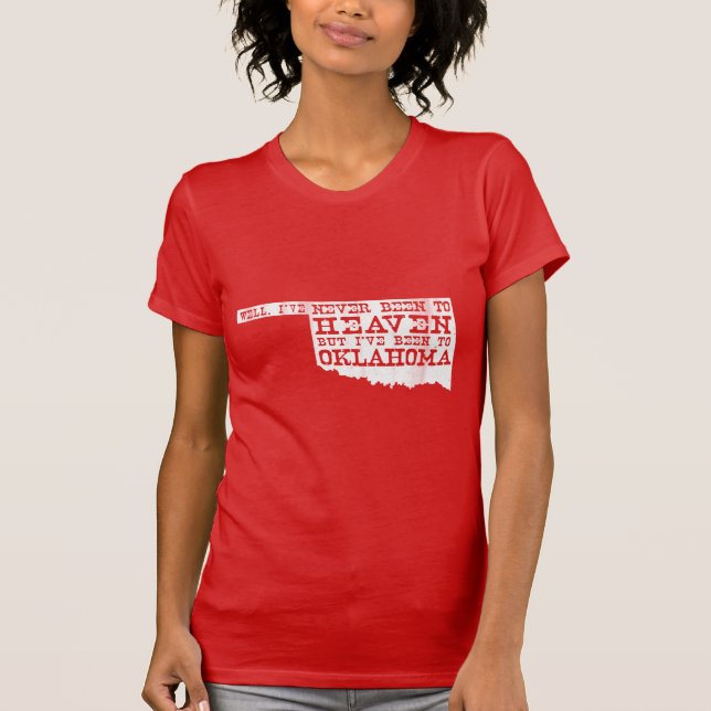 Oklahoma himmel tee (Framsida)