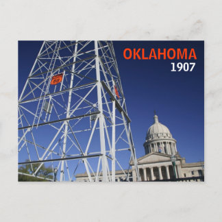 Oklahoma hundraårsjubileumvykort vykort