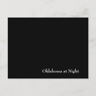 Oklahoma i natt vykort