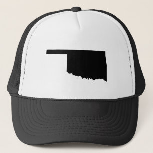 Oklahoma i svart och vitt keps