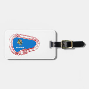 Oklahoma klätting Carabiner Bagagebricka