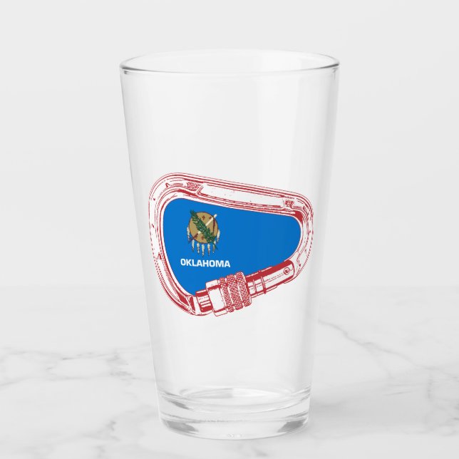 Oklahoma klätting Carabiner Glaskopp (Framsida)