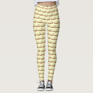 Oklahoma Land Chicken Fried Steak Foodie OK Leggings