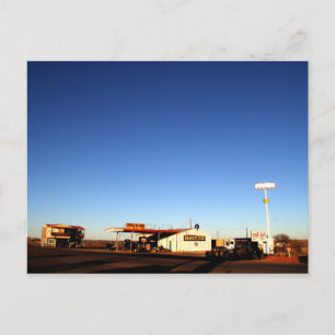 Oklahoma Lastbil Stop Vykort