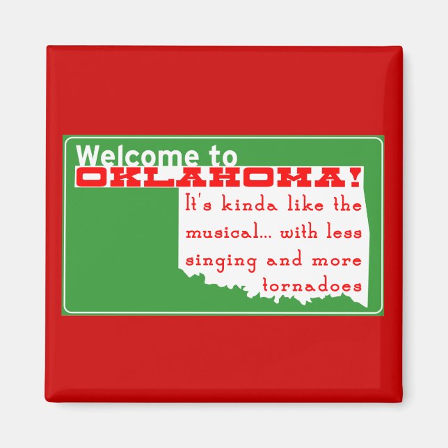 Oklahoma Magnet (Framsidan)