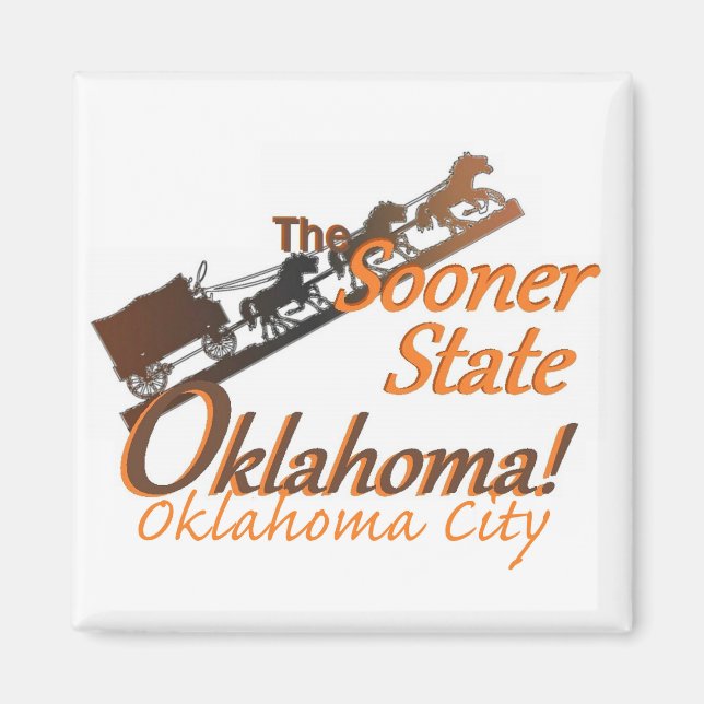 OKLAHOMA MAGNET (Framsidan)