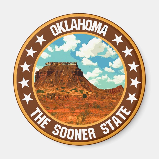 Oklahoma Magnet (Framsidan)