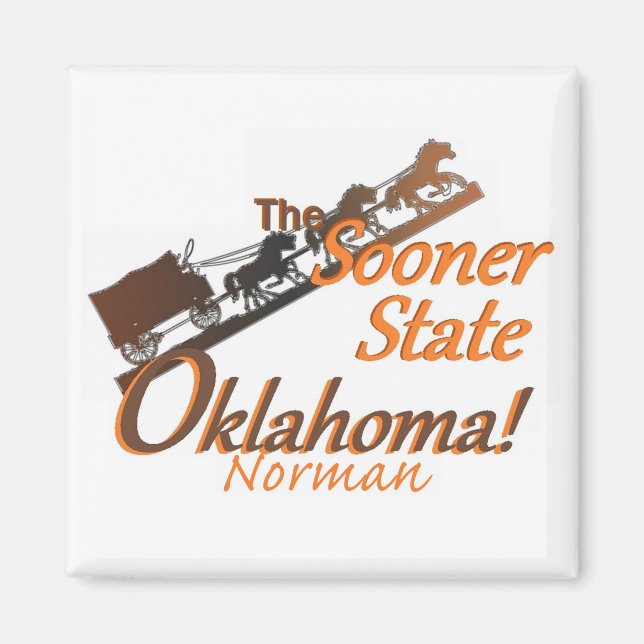 OKLAHOMA MAGNET (Framsidan)