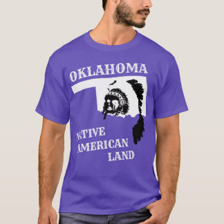 Oklahoma Native American Land T Shirt