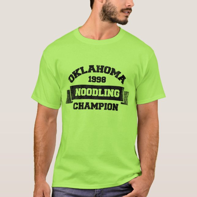 Oklahoma Noodlingmästare Tee (Framsida)