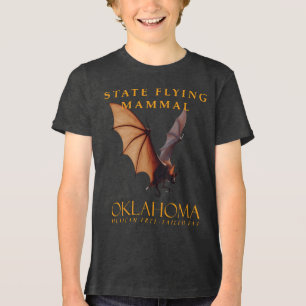Oklahoma-området som flyger däggdjur Mexikanska Fl T Shirt