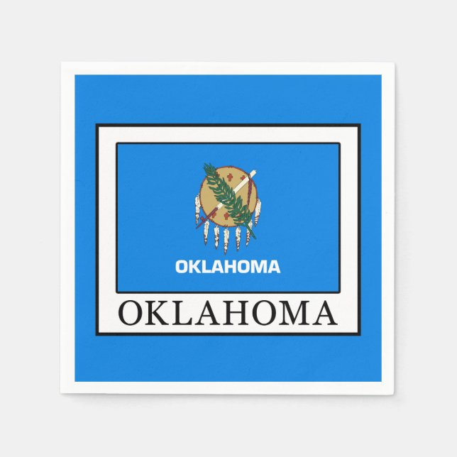 Oklahoma Pappersservett (Framsidan)
