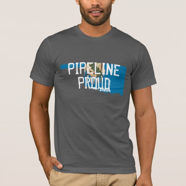 OKLAHOMA PIPELINER T-SHIRT (Framsida)