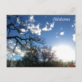 Oklahoma Postcard Blå himmel 1 Vykort