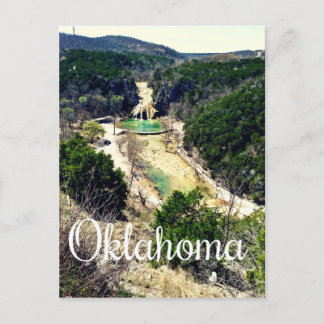 Oklahoma Postcard Turner Falls Vykort