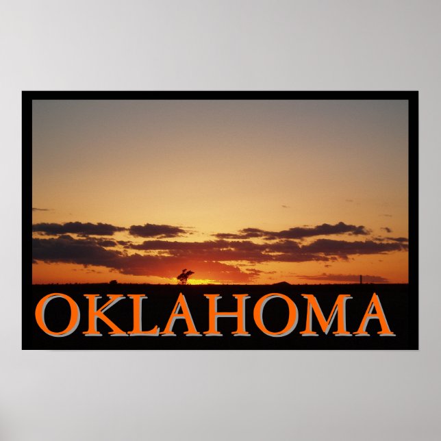 Oklahoma Poster (Framsidan)