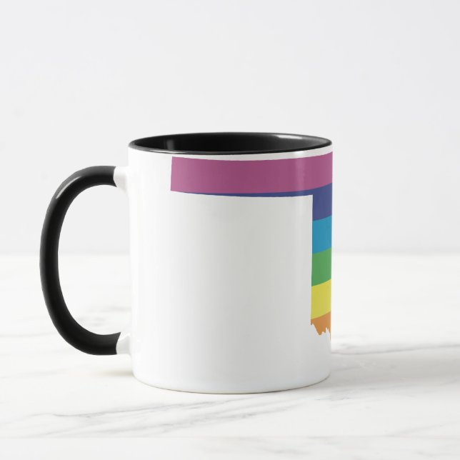 Oklahoma pride. mugg (Vänster)