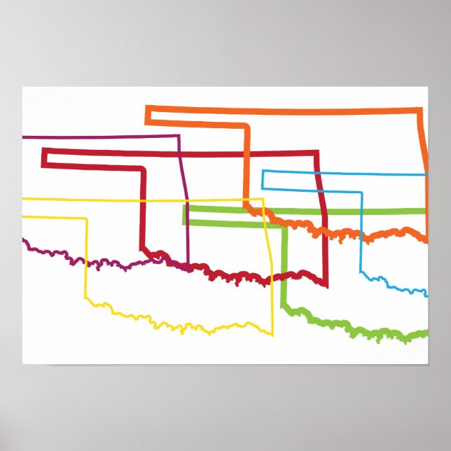 Oklahoma pride obluru poster (Framsidan)