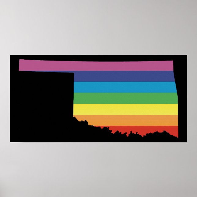 Oklahoma pride. poster (Framsidan)