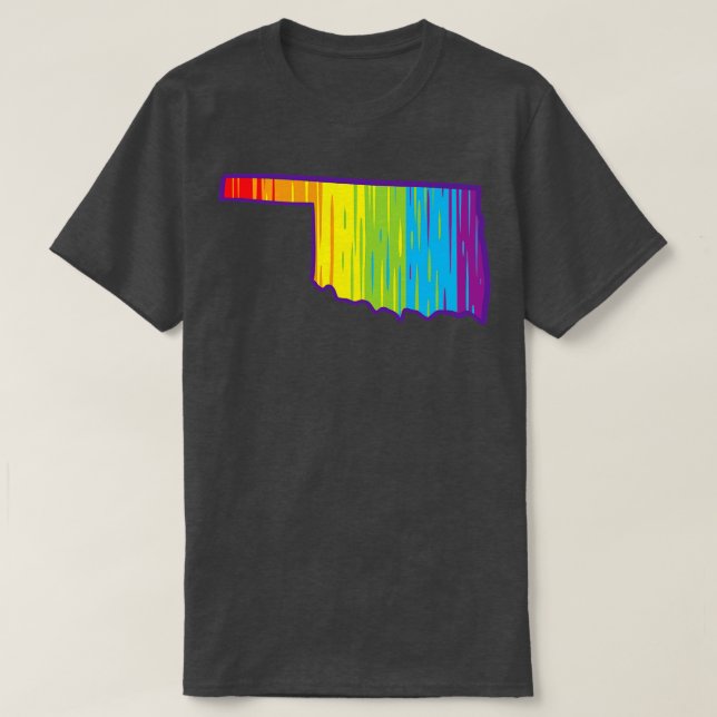 Oklahoma Pride T Shirt (Design framsida)