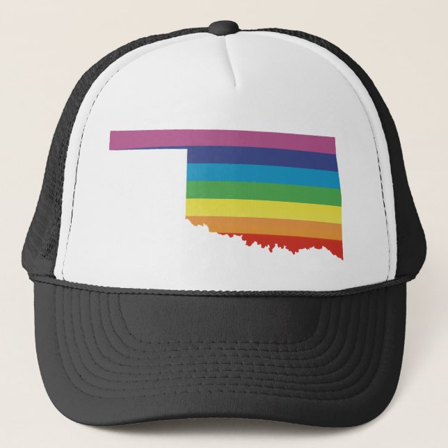 Oklahoma pride. truckerkeps (Framsida)