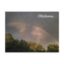 Oklahoma Rainbow Himlar vykort
