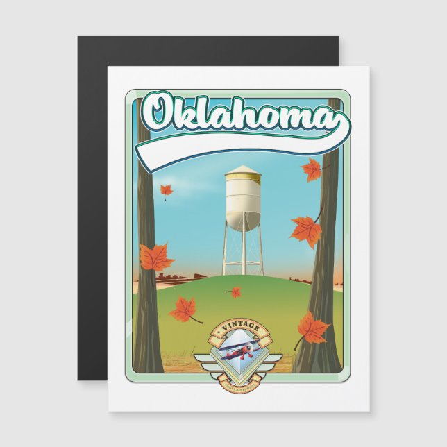 Oklahoma researesaft minnesmarke (Fram/baksida)