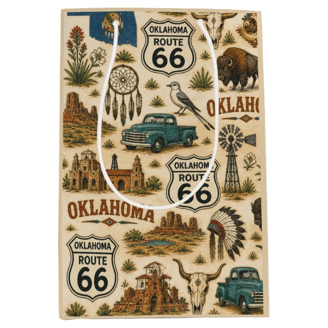 Oklahoma Route 66-gåva Prairie (Framsidan)