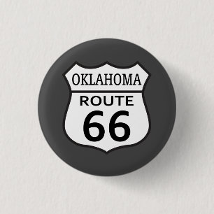 Oklahoma Route 66 Hwy Sign Knapp