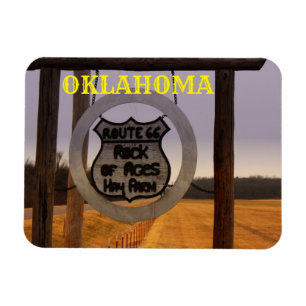 OKLAHOMA rutt 66 kvadrerar MAGNETEN!!! Magnet