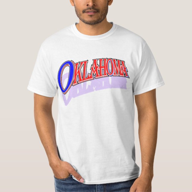 Oklahoma RWBcaps skjorta Tee (Framsida)