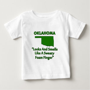 Oklahoma - Ser ut och luktar som ett skumfinger T-shirt