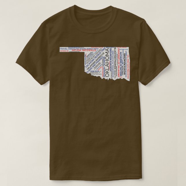 Oklahoma Serenity T Shirt (Design framsida)